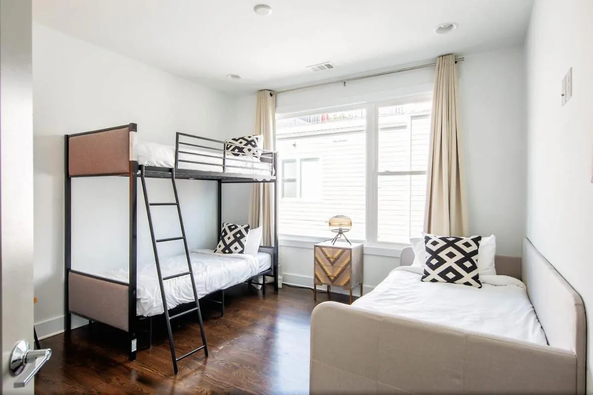 2 Lux Homes 2Mi To Broadway Huge Rooftop Sleeps 24 Nashville Holiday home
