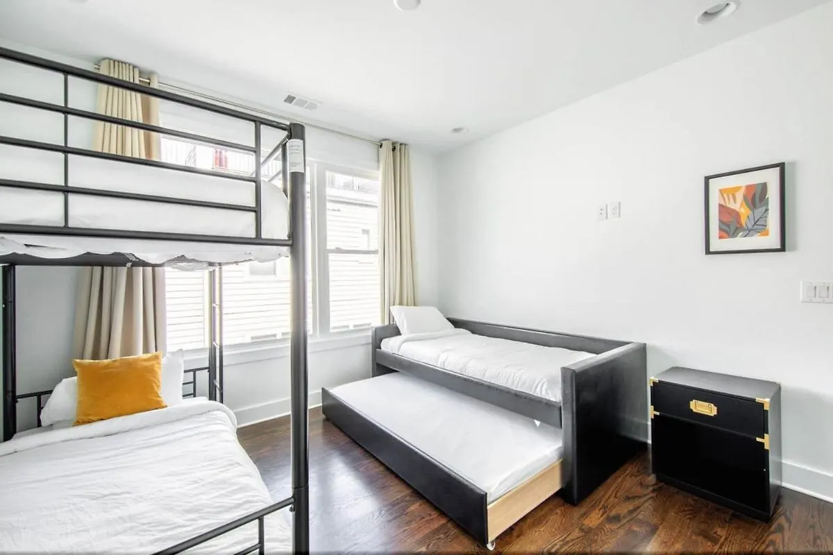 2 Lux Homes 2Mi To Broadway Huge Rooftop Sleeps 24 Nashville